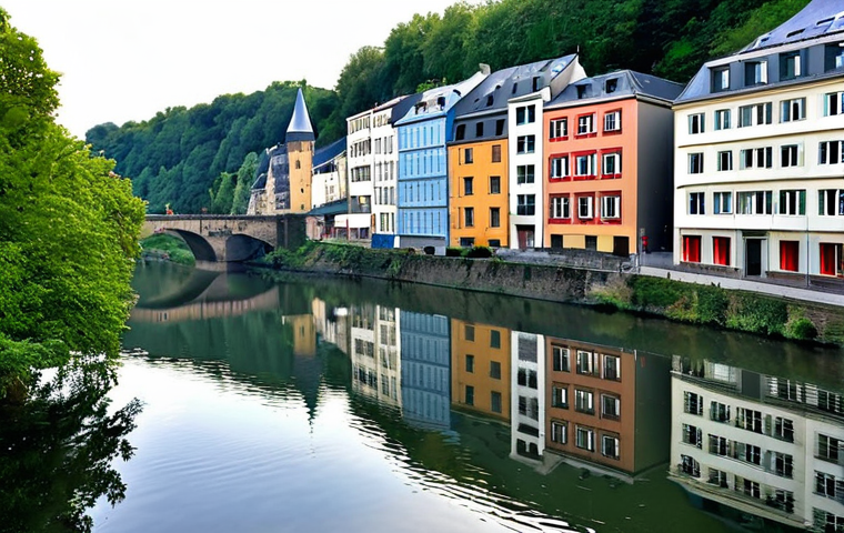 Grund Riverside Apartment**

"A cozy apartment overlooking the Alzette River in Grund, Luxembourg, early morning light, visible cobblestone streets and charming buildings, fully furnished interior with a comfortable bed and well-equipped kitchen, view from a window, safe for work, appropriate content, fully clothed, professional, modest, perfect anatomy, correct proportions, natural pose, high resolution, detailed."

**